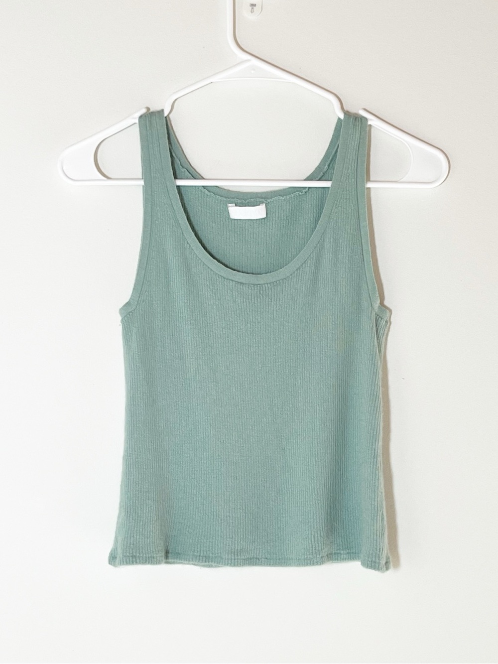 Sablyn Cashmere Sweater Knit Tank Top Size XSmall Light Aqua